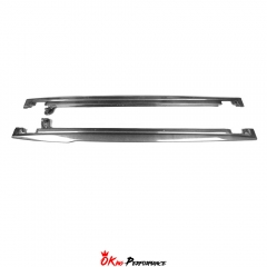 Speed Style Dry Carbon Fiber Side Skirt For Bentley Continental GT GTC 2018-2024
