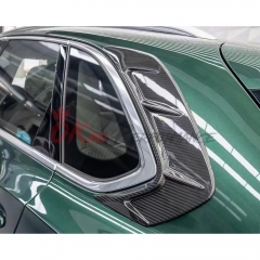 Mansory Style Dry Carbon Fiber D Pillar Rear Vents Trims For Bentley Bentayga 2020-2024