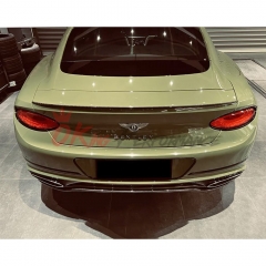 Speed Style Dry Carbon Fiber Rear Diffuser For Bentley Continental GT GTC 2018-2024