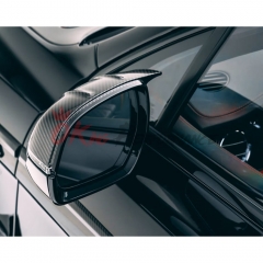 Mansory Style Dry Carbon Fiber Side Mirror Caps For Bentley Bentayga 2020-2024