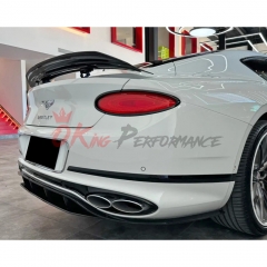 Mansory Soft Style Dry Carbon Fiber Rear Diffuser For Bentley Continental GT GTC 2018-2024