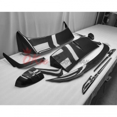 Mansory Style Dry Carbon Fiber Side Mirror Caps For Bentley Bentayga 2020-2024