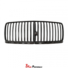 Mansory Style Dry Carbon Fiber Front Bumper Grille For Bentley Bentayga 2020-2024