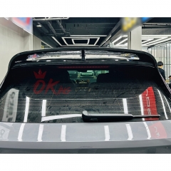 S Style Dry Carbon Fiber Rear Roof Spoiler Wing For Bentley Bentayga 2020-2024