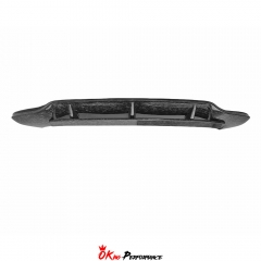 S Style Dry Carbon Fiber Front Lip For Bentley Bentayga 2020-2024