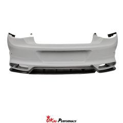 Mansory Style Dry Carbon Fiber Rear Bumper GTC For Bentley Continental GT 2018-2024