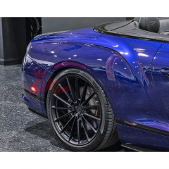 Mansory Style Dry Carbon Fiber Rear Spoiler Trunk Wing For Bentley Continental GTC 2018-2024