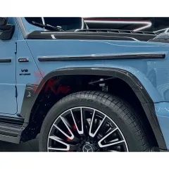 TopCar Style Dry Carbon Fiber Fender Wheel Flares For Mercedes Benz G-Class W465 G63 AMG 2024-ON