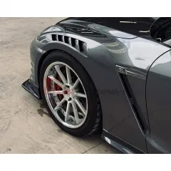 OKING Style Partial Carbon Fiber Fender For Nissan R35 GTR 2008-2026