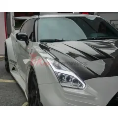 LB V3 Style Carbon Fiber Hood For NISSAN R35 GTR 2017-2026