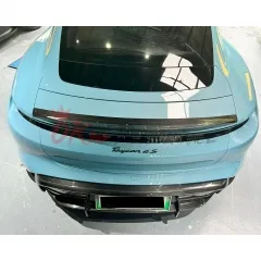OD Style Dry Carbon Fiber Rear Spoiler For Porsche Taycan 2019-2020