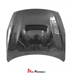 Vairs MY17 Style Double Side Carbon Fiber Cooling Hood For Nissan R35 GTR 2017-2026