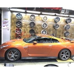 Varis MY17 Style Carbon Fiber Side Skirt Underboard For Nissan R35 GTR 2017-2026