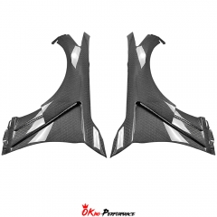 Vents Style Honey Comb Carbon Fiber Fender For INFINITI Q50 2013-2024