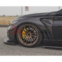 Vents Style Honey Comb Carbon Fiber Fender For INFINITI Q50 2013-2024