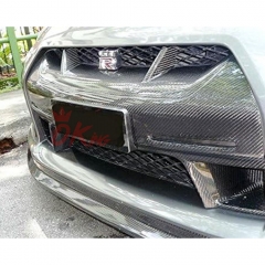 Wald Style Carbon Fiber Front Nose Grille Cover For Nissan R35 GTR 2008-2011