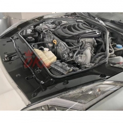 Nordring Challenge Style Dry Carbon Fiber Cooling Bay Dress Up Kit (3pcs) For Nissan R35 GTR 2008-2026