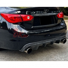 Access Evolution Style Rear Carbon Fiber Diffuser For INFINITI Q50 2013-2017