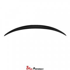 Blitz R Concept Style Carbon Fiber Trunk Wing Rear Spoiler For INFINITI Q50 2013-2024