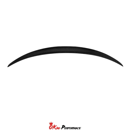 Blitz R Concept Style Carbon Fiber Trunk Wing Rear Spoiler For INFINITI Q50 2013-2024