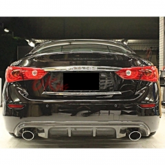 Access Evolution Style Rear Carbon Fiber Diffuser For INFINITI Q50 2013-2017