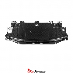 Dry Carbon Fiber Cooling Panel Plate Cover For Toyota Supra MK5 A90 A91 GR 2019-2024