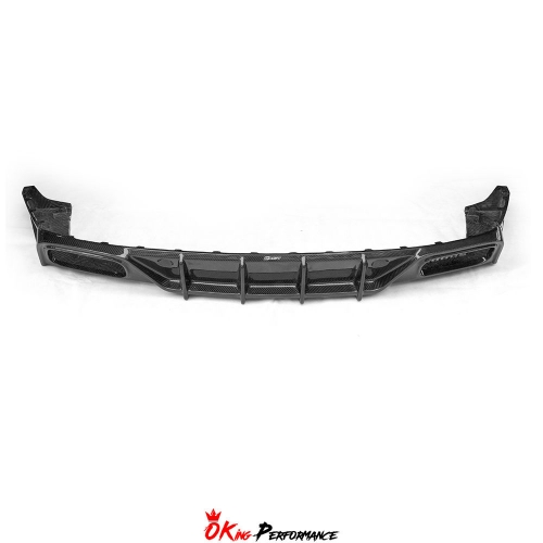 CMST Style Dry Carbon Fiber Rear Diffuser For Porsche Panamera 971 971.1 971.2 2017-2023