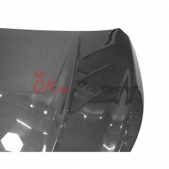 TV Style Carbon Fiber Hood For Infiniti Q50 2013-2024