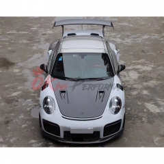GT2RS Style Partial Dry Carbon Fiber Fender For Porsche 911 Carrera S 4S 991 991.1 991.2 2012-2018