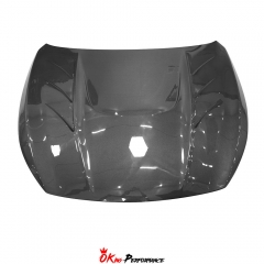 TV Style Carbon Fiber Hood For Infiniti Q50 2013-2024