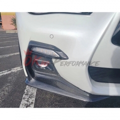 Carbon Fiber Fog Light Cover For Infiniti Q50S 2018-2024