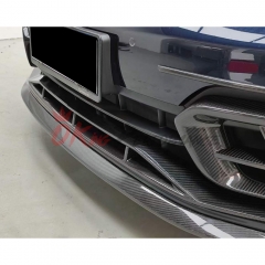 Paktechz Style Dry Carbon Fiber Front Lip Bottom For Porsche Panamera 971 971.2 2020-2023