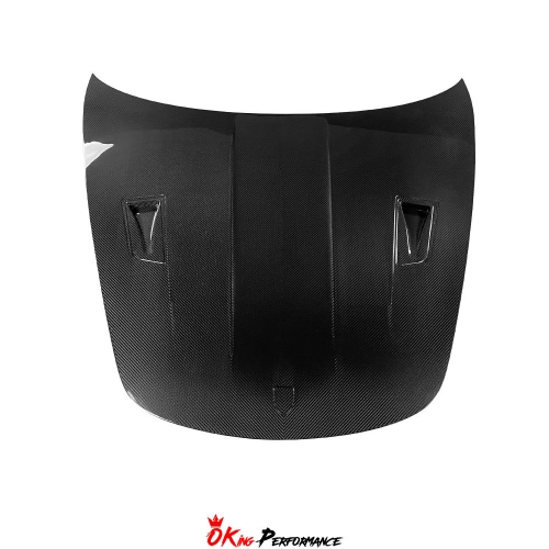 RS Style Dry Carbon Fiber Hood For Porsche 718 Cayman Boxster 2016-2025