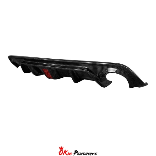 Carbon Fiber Rear Diffuser For Infiniti Q50 2018-2024
