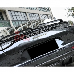 Paktechz Style Dry Carbon Fiber Rear Spoiler For Porsche Panamera 971 971.1 971.2 2017-2023