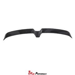 Paktechz Style Dry Carbon Fiber Rear Spoiler For Porsche Panamera 971 971.1 971.2 2017-2023