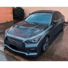 VA Style HoneyComb Carbon Fiber Hood For Infiniti Q50 2014-2024