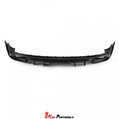 Paktechz Style Dry Carbon Fiber Rear Diffuser For Porsche Panamera 971 971.1 971.2 2017-2023