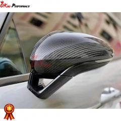 Dry Carbon Fiber Mirror Cover For Porsche Panamera 971 2017-2023 RHD