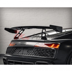 GT RWD Style Full Dry Carbon Fiber GT Wing Rear Spioler For Audi R8 2016-2024