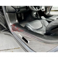 Dry Carbon Fiber Threshold Door Sills For Mclaren 720S