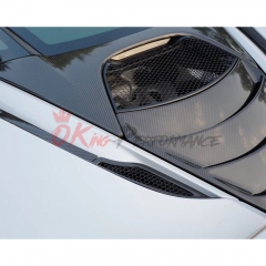 OEM Style Dry Carbon Fiber Engine Compartment Cover-1 For Mclaren