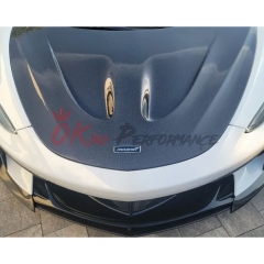 P1 Style Dry Carbon Fiber Front Hood For Mclaren GT