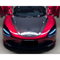 OEM Style Dry Carbon Fiber Hood For Mclaren 720S
