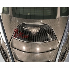 OEM Style Dry Carbon Fiber Engine Compartment Cover-1 For Mclaren