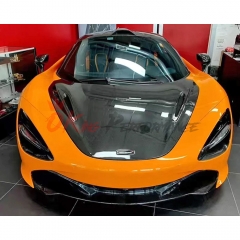 OEM Style Dry Carbon Fiber Hood For Mclaren 720S