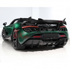 TopCar Style Dry Carbon Fiber Rear Spoiler For Mclaren 720S