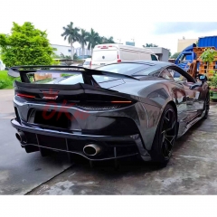GT2 Style Dry Carbon Fiber Rear Spoiler GT Wing For Mclaren GT
