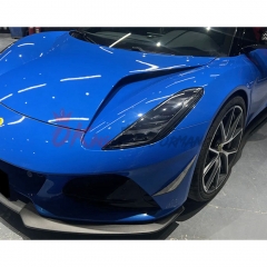 OD Style Dry Carbon Fiber Front Bumper Canards For Lotus Emira