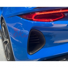 OD Style Dry Carbon Fiber Rear Bumper Vent Ducts For Lotus Emira